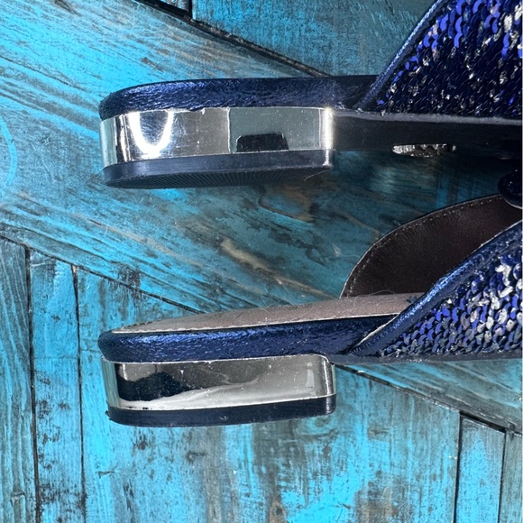 Disney x Call it Spring Arabian Nights Purple Mules Slides Size 6 Aladdin Vegan - Picture 8 of 12